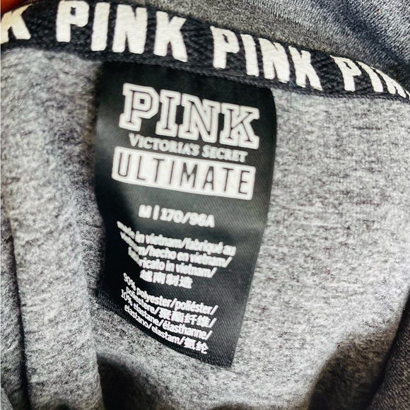 PINK Women’s Small Ultimate Grey Half Zip - Picture 9 of 9